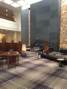 Lobby area at Hyatt Minneapolis