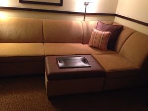 Sectional at the Hyatt Place Reno Tahoe International Airport.