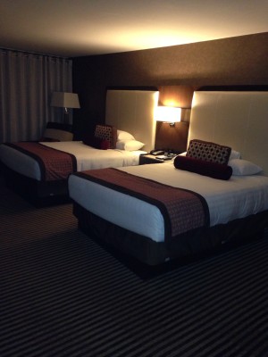 Beds at the Hyatt Regency DFW, "suite 923"